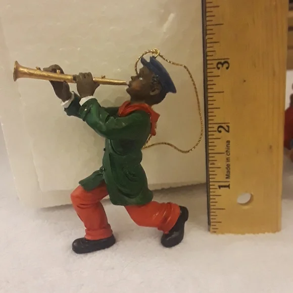 House of Lloyd "Have a Jazzy Christmas" Ornaments New in Box original wrapper - Picture 6 of 6